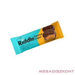   Riddle Mogyoróvajas csokikorongok karamelizált mogyoróval 50g (15db/#)