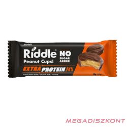   Riddle Mogyoróvajas h.a. cukor mentes csokikorongok extra proteinnel 50g (15 db/
