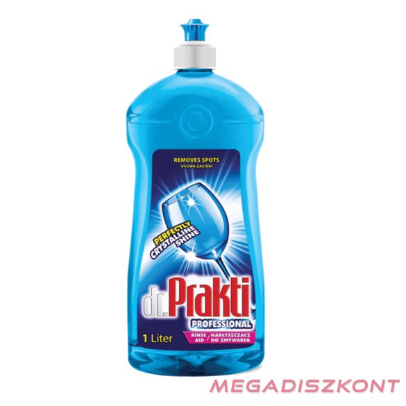 dr. Prakti öblítőszer mosogatógéphez 1000 ml (8 db/#)