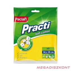   Paclan Practi Soft Cotton háztartási kendő 5 db 34cm*35cm 280my