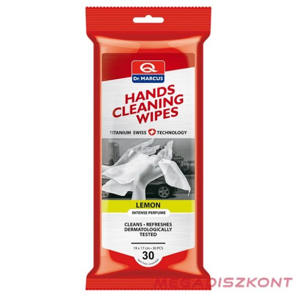 Dr. Marcus Hand cleaning wipes (Kéztisztító kendő) (12 db/#)
