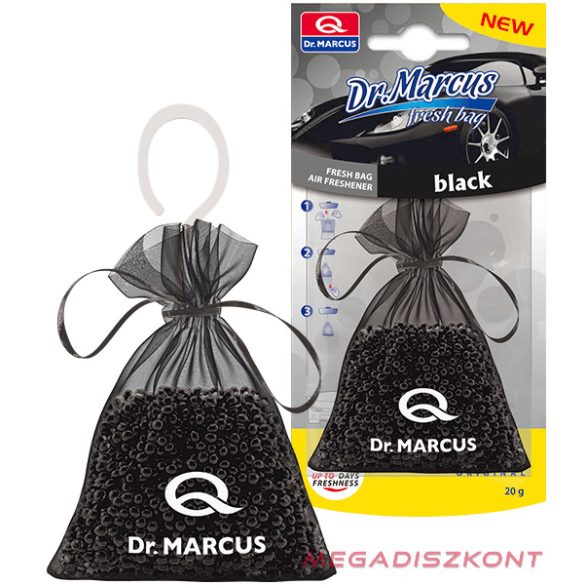 Dr. Marcus Fresh bag black (15 db/#)
