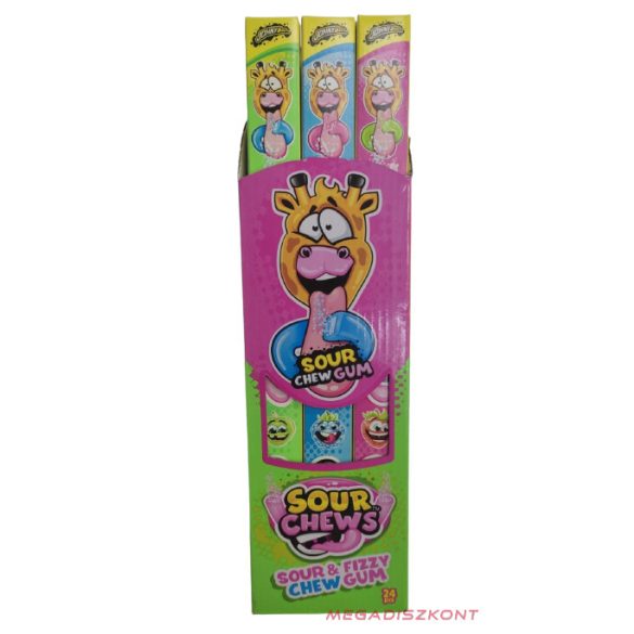 JOHNY BEE Sour Chew Gum 30g (24 db/dp)