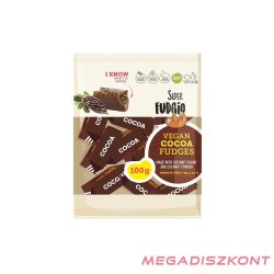 Fudgio Vegán karamella bio 100g - Kakaós (10db/#)