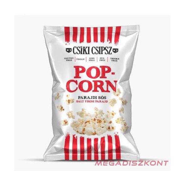 Csíki Popcorn 80g - Parajdi sós (14 db/#)