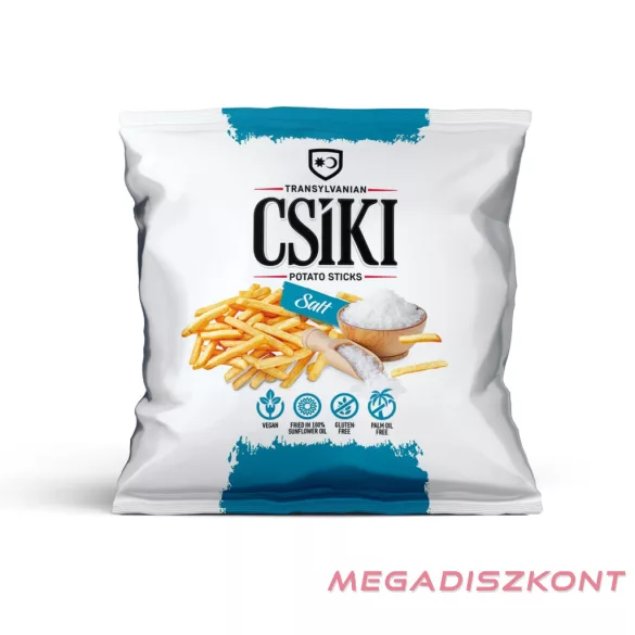 Csíki potato sticks 60g -  Salt