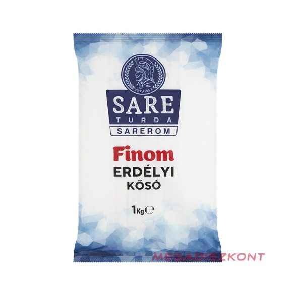 Sarerom nem jódozott finom erdélyi kősó 1 kg (12 db/#)