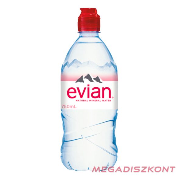 Evian mentes ásványvíz 750ml Sport (6db/#)