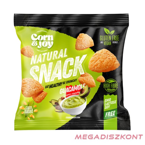 Corn&Joy kukorica snack 40g - Guacamole (18 db/#)