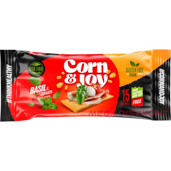 Corn&Joy extrudált kenyér 20g - Paradicsom-bazsalikom (22 db/#)