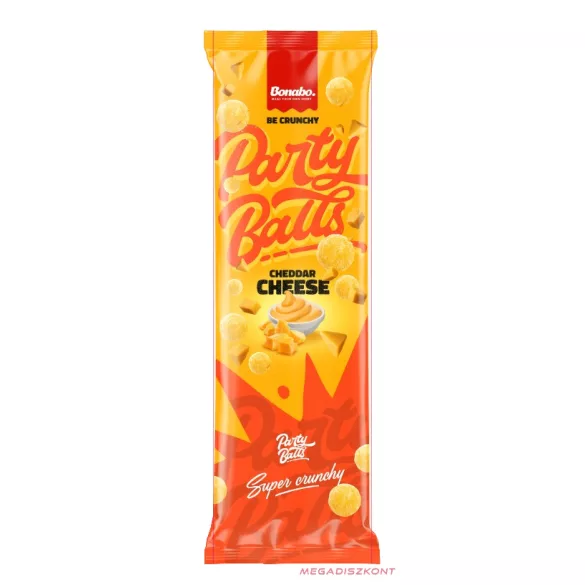 Bonabo Party XXL snack 300g - Cheddar (9 db/#)