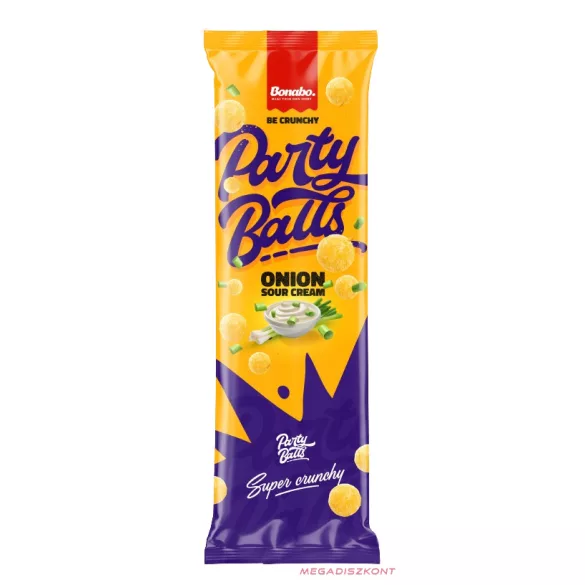 Bonabo Party XXL snack 300g - Hagyma-tejföl (9 db/#)