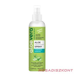 Aloe Vera Organic Bőrápoló spray 100ml (24 db/#)