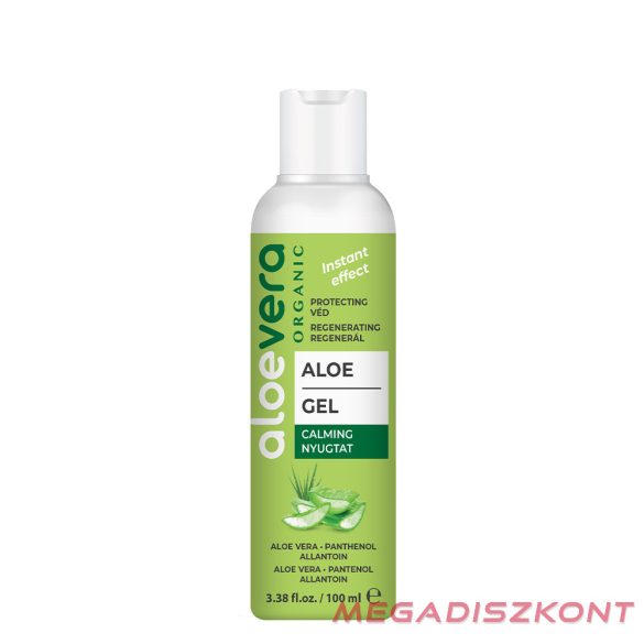Aloe Vera Organic Bőrápoló gél 100ml (24 db/#)