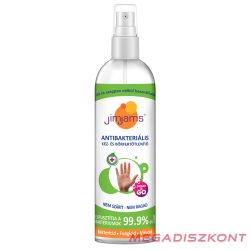   JimJams Antibakteriális kéz- és bőrfertőtlenítő spray 250ml (20 db/#)