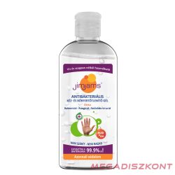   JimJams Antibakteriális kéz- és bőrfertőtlenítő gél 100ml (20 db/#)