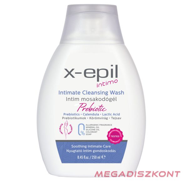 X-Epil Intimo Intim mosakodógél prebiotikummal 250ml (12 db/#)
