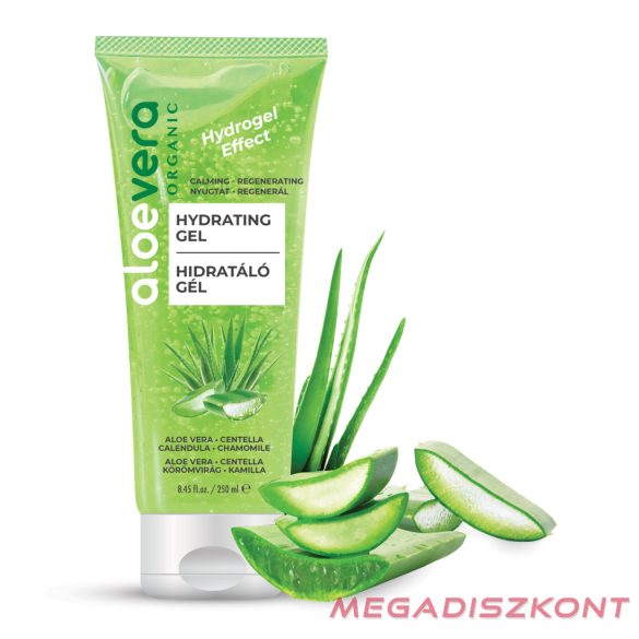Aloe Vera Organic Hidratáló testápoló gél 250ml (6 db/#)