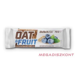 BioTech zabszelet Oat and Fruits 70g - áfonya (20 db/#)