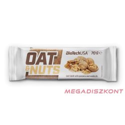 BioTech zabszelet Oat and Nuts 70g - pekándió (20 db/#)