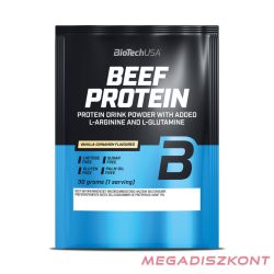   BioTech fehérjepor Beef Protein 30g vanília-fahéj  (50 db/#)