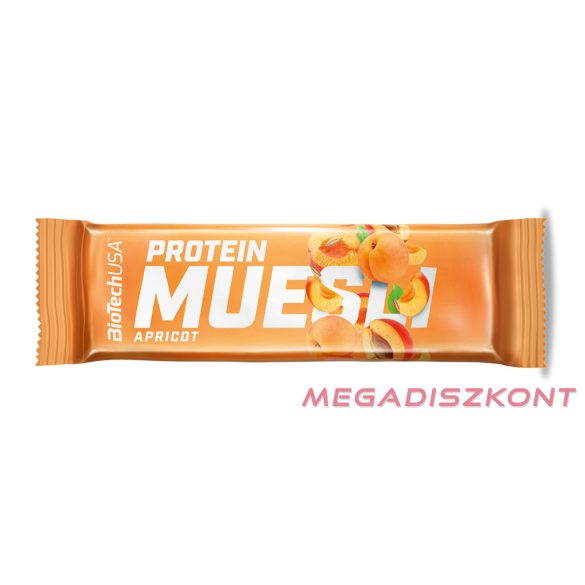 BioTech műzliszelet Protein Muesli 30g - barack (28 db/#)