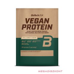   BioTech fehérjepor Vegan Protein 25g - vaníliás sütemény (50 db/#)