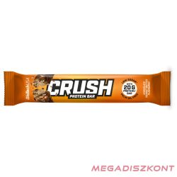   BioTech proteinszelet Crush Bar 64g - csokoládé-mogyoróvaj (12 db/#)