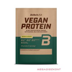 BioTech fehérjepor Vegan Protein 25g - banán (50 db/#)
