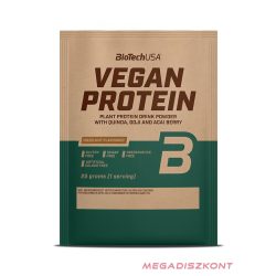 BioTech fehérjepor Vegan Protein 25g - mogyoró (50 db/#)