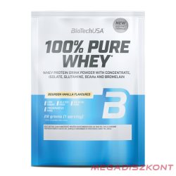   BioTech fehérjepor 100% Pure Whey 28g - bourbon vanília (50 db/#)