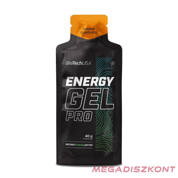 BioTech Energy Gel Pro 40g  -narancs (12 db/#)