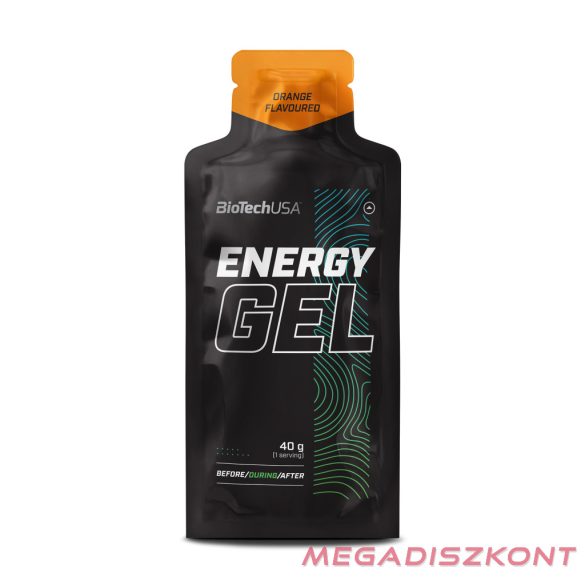 BioTech Energy Gel 40g - narancs (12 db/#)