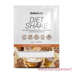   BioTech fehérjepor Diet Shake 30g - cookies & cream (50 db/#)