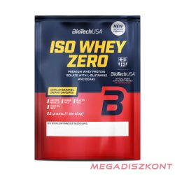   BioTech fehérjepor Iso Whey Zero 25g - catalan caramel cream (50 db/#)