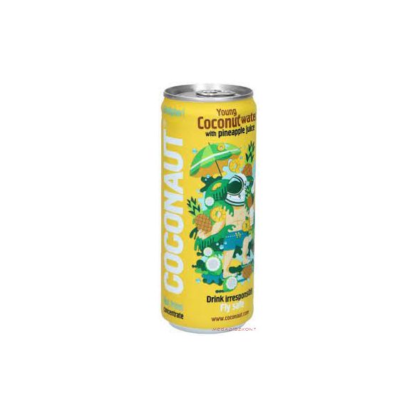 Coconaut kókuszvíz ananászos, 320ml (20 db/#)