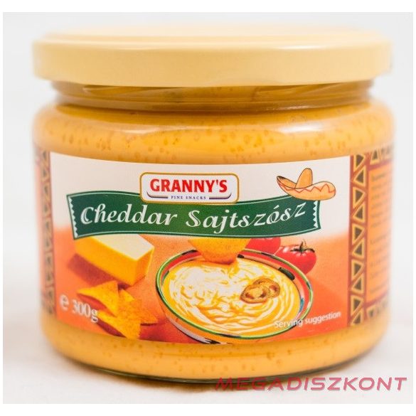 Granny’s Cheddar sajt szósz 300g (12 db/#)