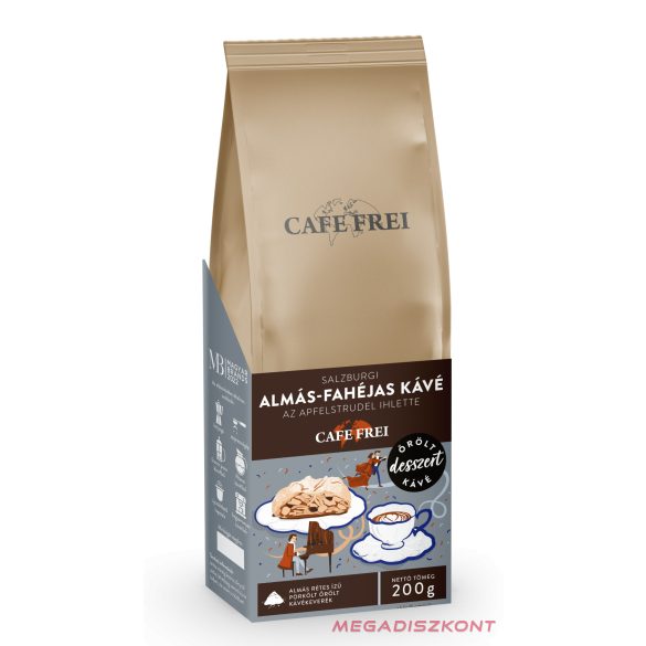 Cafe Frei őrölt kávé 200g - Salzburgi almás-fahéjas (12 db/#)