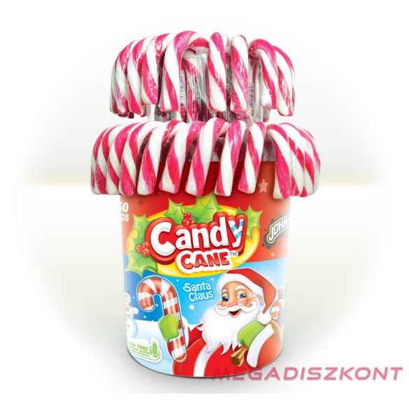 JOHNY BEE Candy Cane Red-White 12g (100 db/dp, 400 db/#)