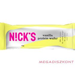   Nick's fehérjés ostyaszeszelet 40g - VANÍLIÁS (24 db/#)