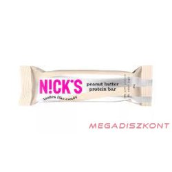 Nick's fehérjeszelet 50g - peanut butter (12 db/#)
