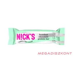   Nick's fehérjeszelet 50g - hazelnut chocolate (12 db/#)
