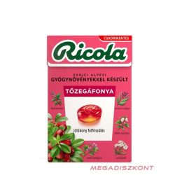 Ricola 40g - Tőzegáfonya (10 db/#)