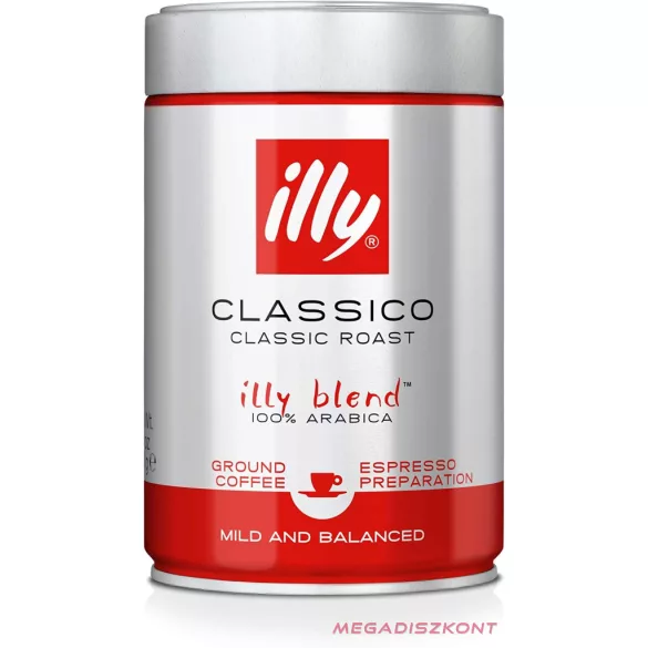 illy őrölt kávé 250g - Classico (12 db/#)