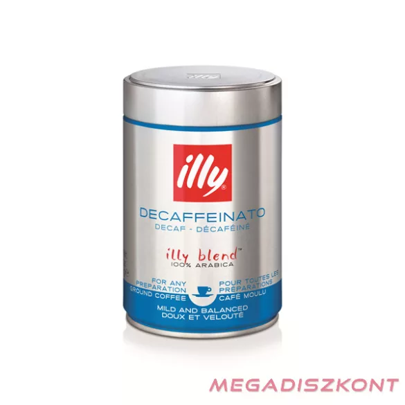 illy őrölt kávé 250g - Koffeinmentes (12 db/#)