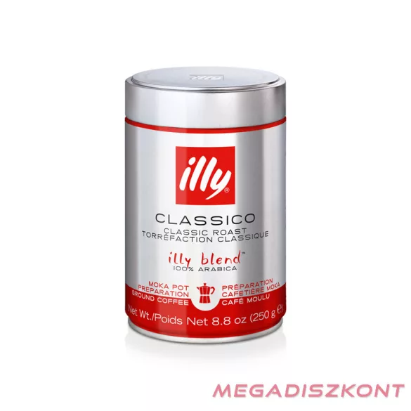 illy őrölt kávé 250g - Mokka (12 db/#)