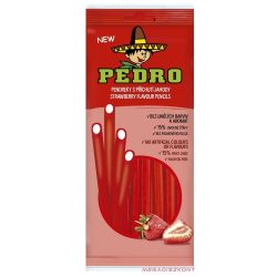 Pedro gumicukor 80g - Strawberry pencils (20 db/#)
