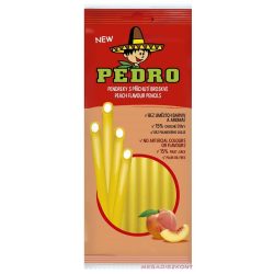 Pedro gumicukor 80g - Peach pencils (20 db/#)