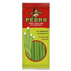 Pedro gumicukor 80g - Apple pencils (20 db/#)