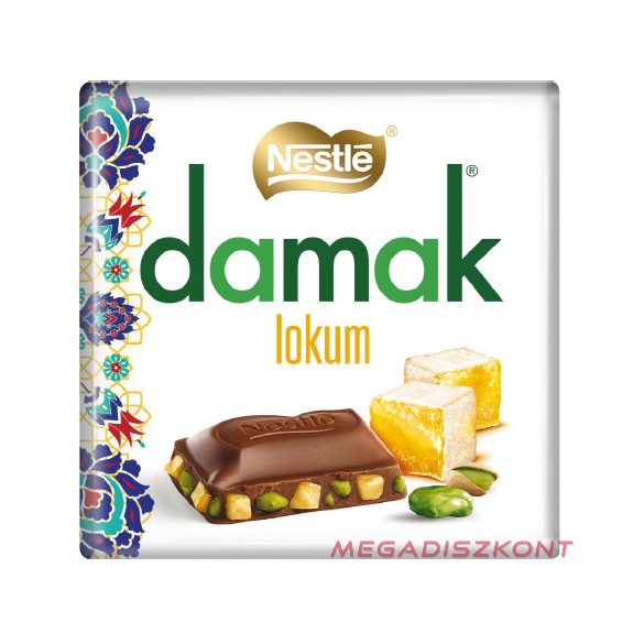 Nestlé Damak táblás csokoládé 60g - lokum (6 db/#)